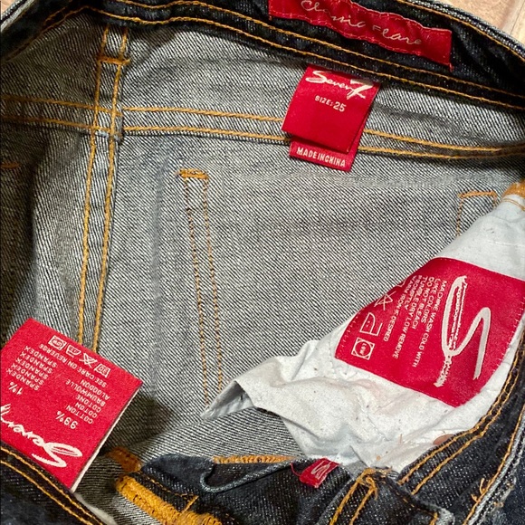 Seven 7 jeans classic flare size 25 - Picture 3 of 4